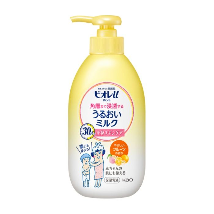 花王 ビオレu 角層まで浸透する うるおいミルク やさしいフルーツの香り 本体 300ml