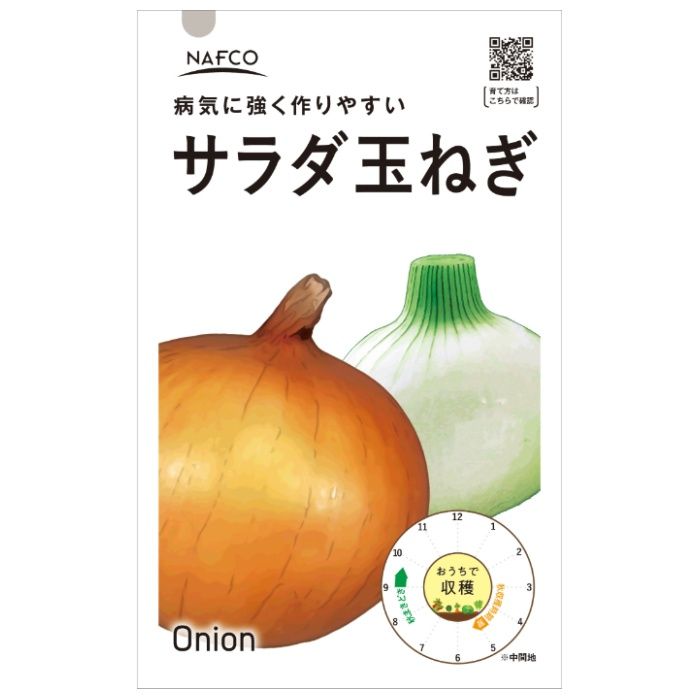 おうちで収穫　野菜の種 サラダ玉ねぎ