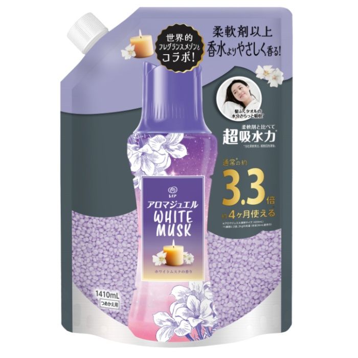 レノアアロマジュエル ホワイトムスク詰替1410ml