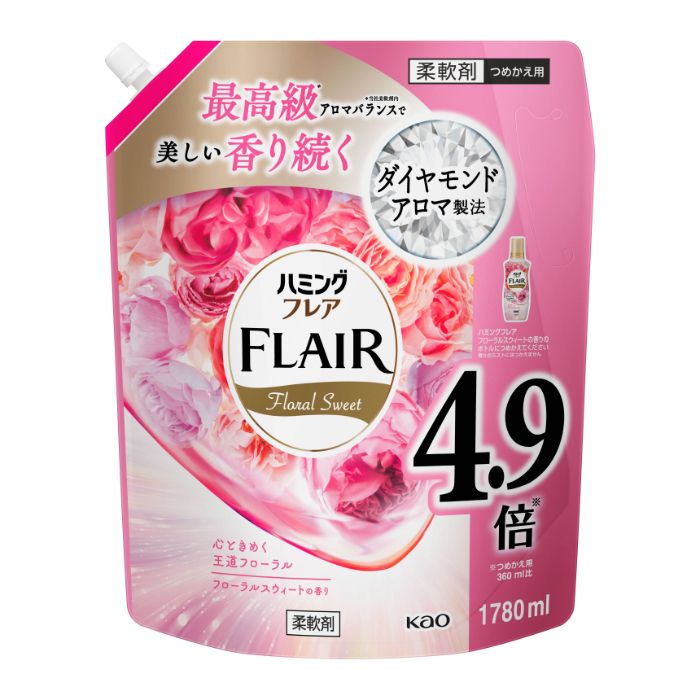 花王 ハミングフレアフレグランス フローラルスウィート詰替1780ml