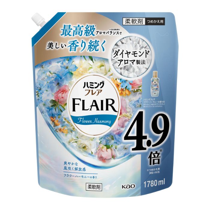 花王 ハミングフレアフレグランス フラワーハーモニー詰替1780ml