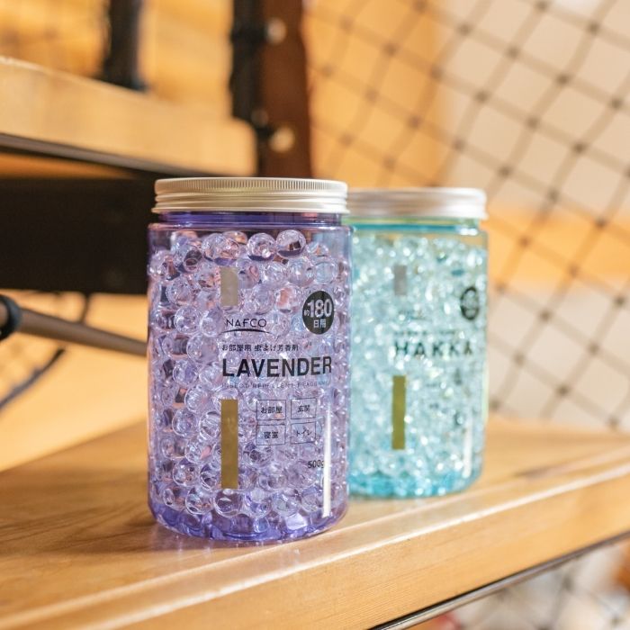 ナフコ お部屋虫よけ芳香剤 置き型ビーズタイプ ハッカの香り 有効期間180日の説明画像7