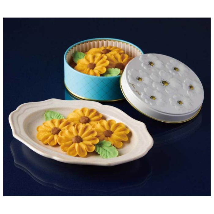 【OBH2-FPC】【お中元】「フラワーピクニックカフェ」お花のぼうろ缶セット-承り締切:2025年7月29日