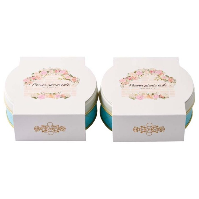 【OBH2-FPC】【お中元】「フラワーピクニックカフェ」お花のぼうろ缶セット-承り締切:2025年7月29日の説明画像2