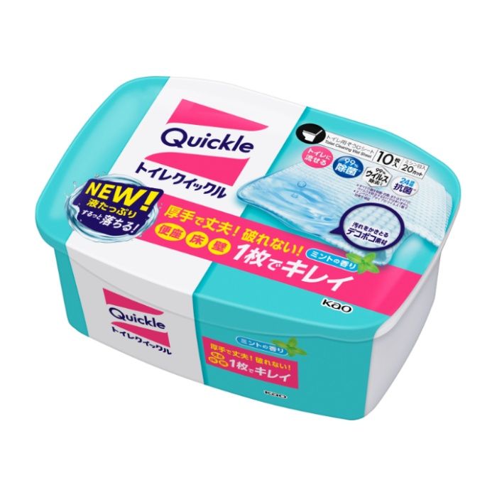 花王 トイレクイックル　容器入　10枚入