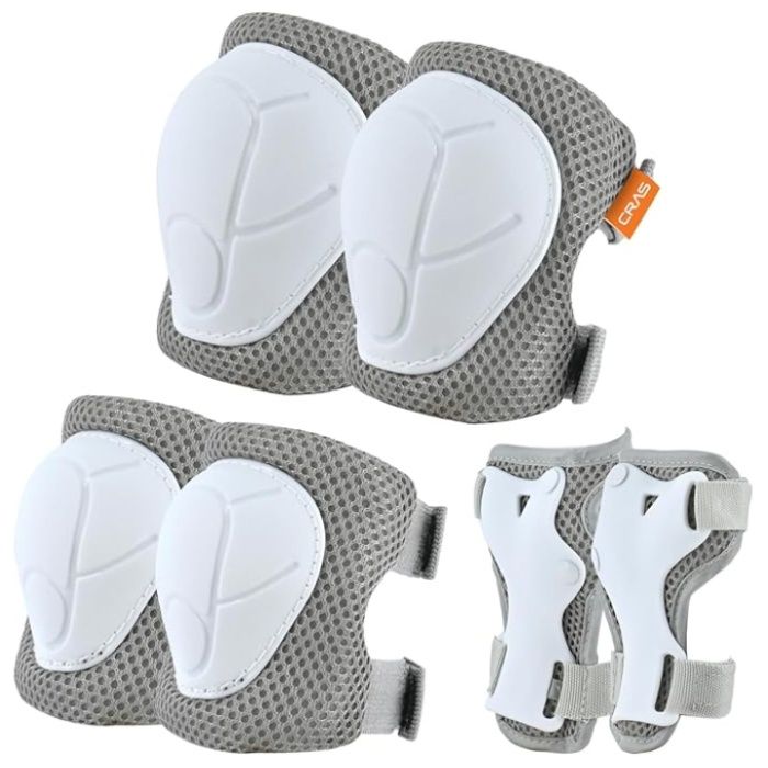 リード キッズプロテクター CA02 ホワイト×グレー