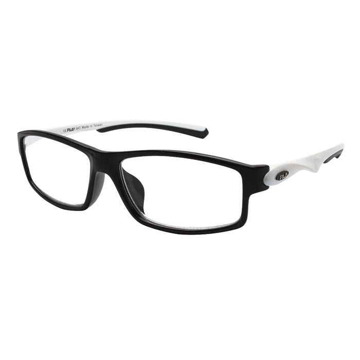 老眼鏡FILA SF3000R-10 ブラックホワイト +1.5
