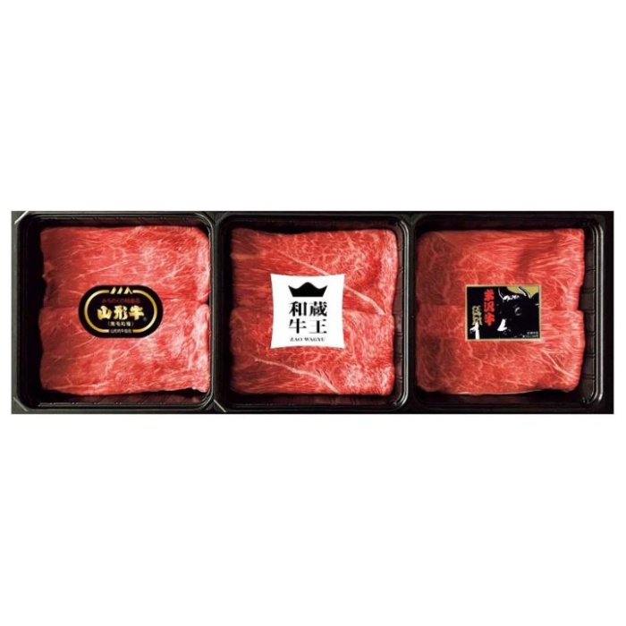 【Y5-22B】【お中元】みちのくブランド牛赤身すき焼き食べ比べ-承り締切:2025年7月29日の説明画像2