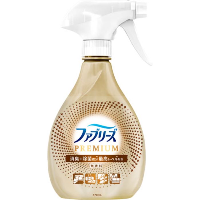 ファブリーズW除菌+消臭プレミアム 無香料本体370ml