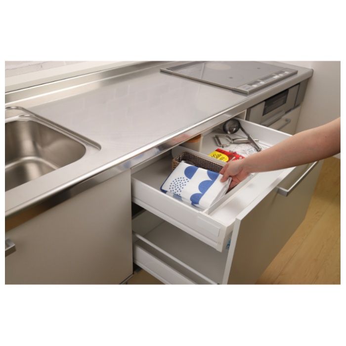 サンベルム 食器乾燥マット 吸水速乾 40cm ブルーの説明画像6