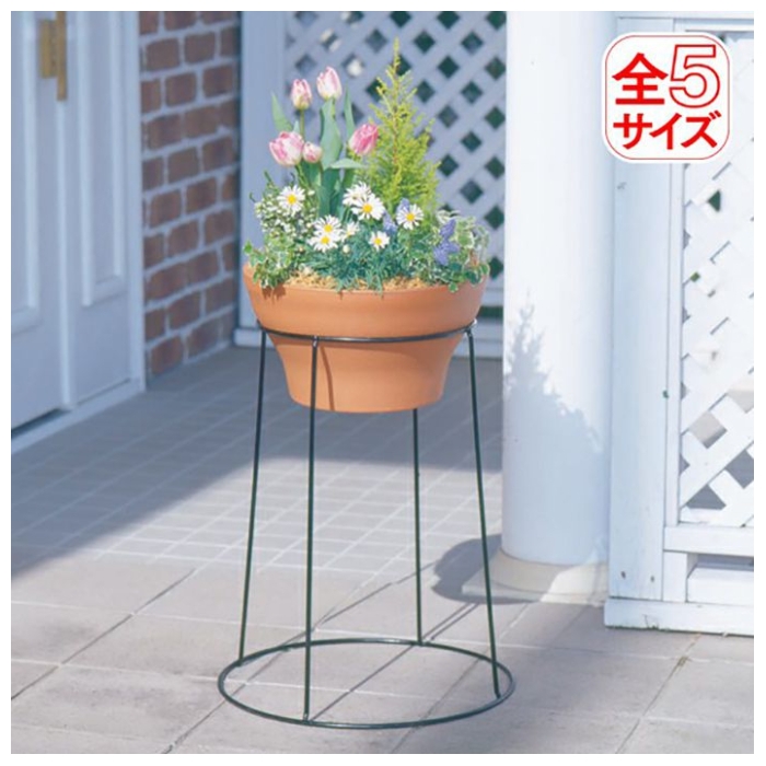 ボールプランタースタンド Φ440×400mm ブラック BP-400Eの説明画像4