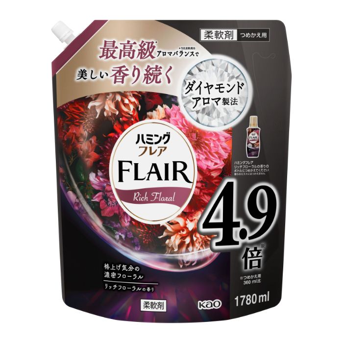 花王 ハミングフレアフレグランス リッチフローラル詰替1780ml