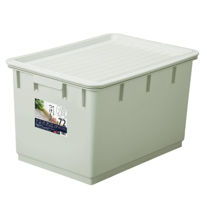 角型漬物容器 72型 グレー