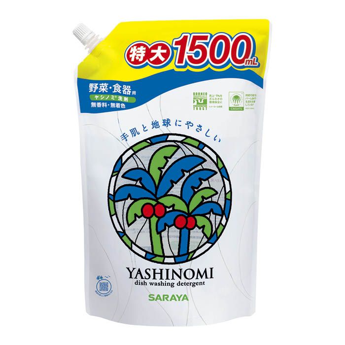 東京サラヤ ヤシノミ洗剤 詰替1500ml