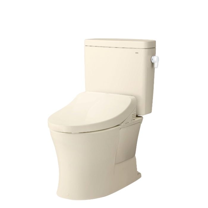 TOTO KQリモデル手洗無・ウォシュレットKM11セット　パステルアイボリー CS232BM/SH232BA/KM11/SC1