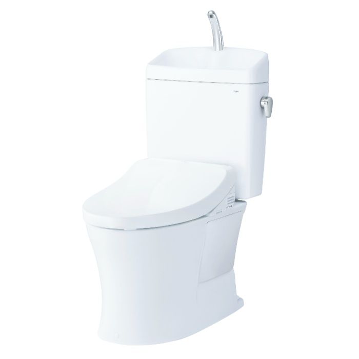 TOTO KQリモデル手洗有・ウォシュレットKM01オートセット　ホワイト CS232BM/SH233BA/KM01AK/NW1