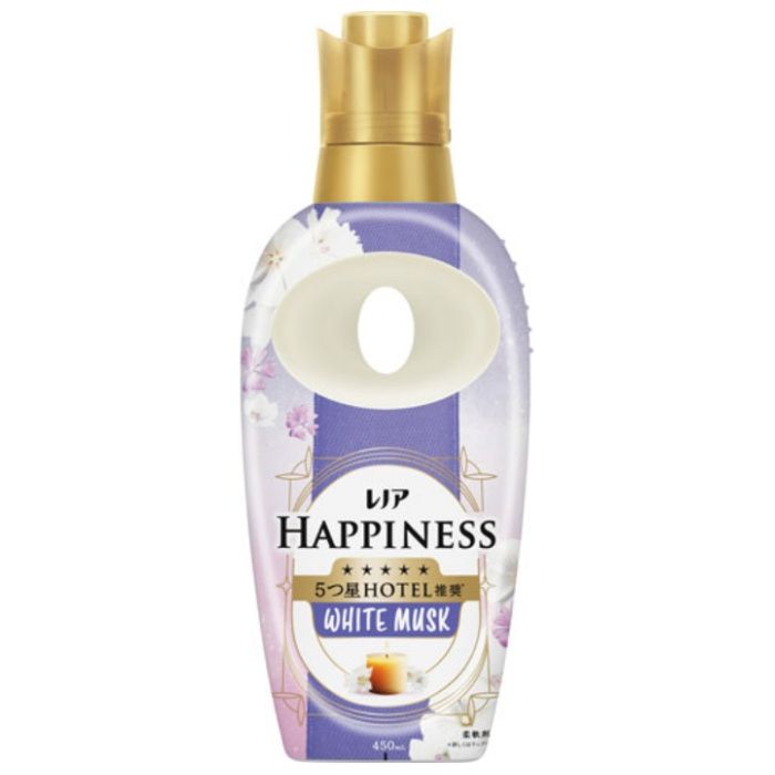P&G レノアハピネス夢ふわタッチ ホワイトムスク本体450ml