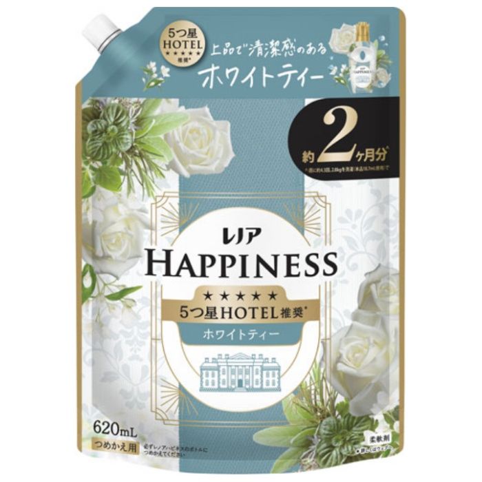 P&G レノアハピネス夢ふわタッチ ホワイトティー詰替620ml