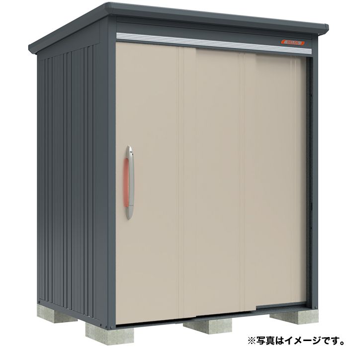 BELOS　B-series物置　B-1714【本体のみ】屋根幅1826mmタイプ　扉カラー:CP(コットンパール)