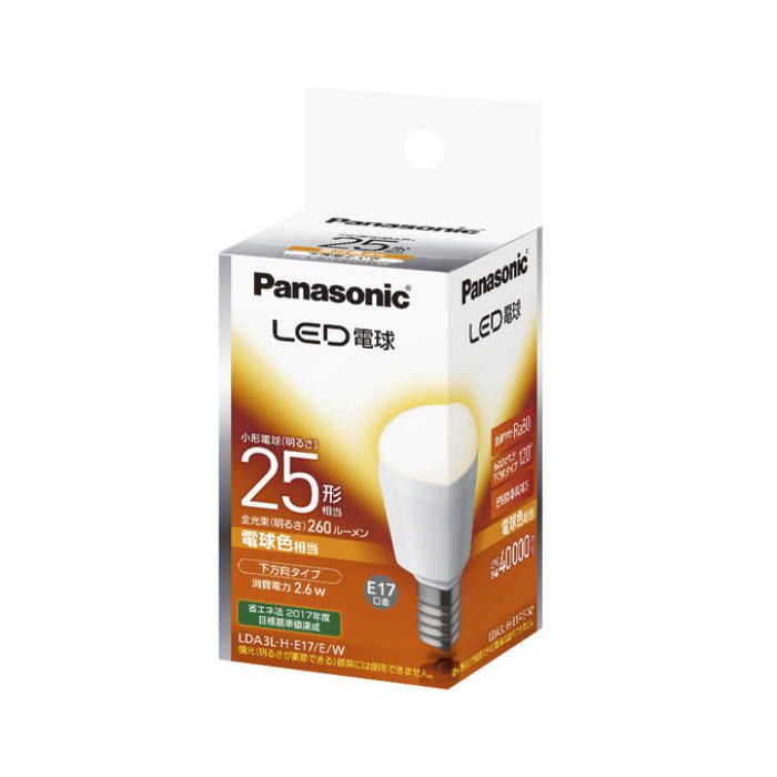 Panasonic (パナソニック) LED電球E17 25W型L色 LDA3LHE17EW