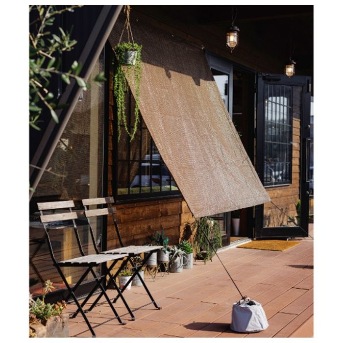 ミズキ 多機能シェード　ベージュ 200×180cm