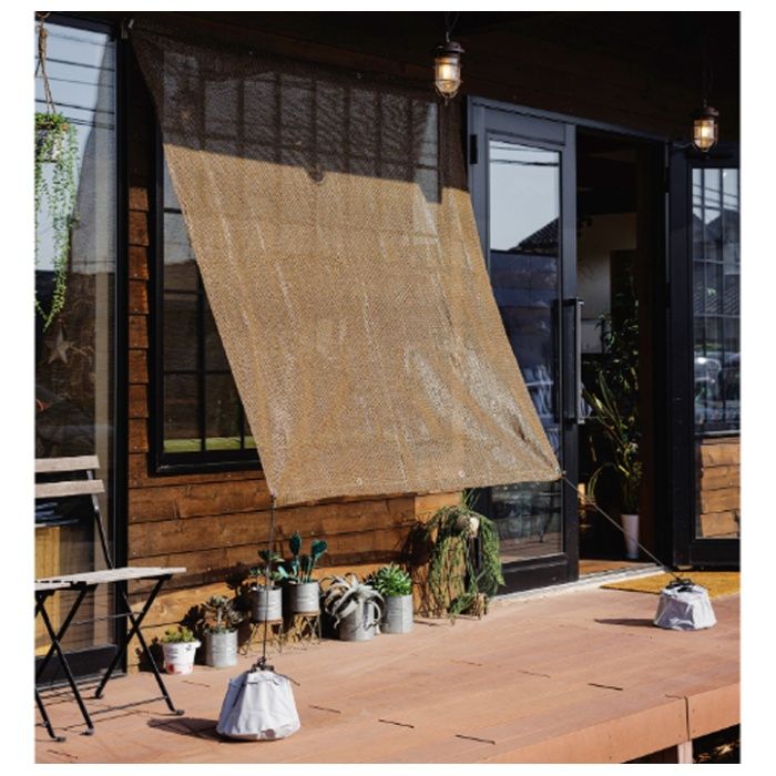 ミズキ 多機能シェード　ベージュ 200×180cmの説明画像2