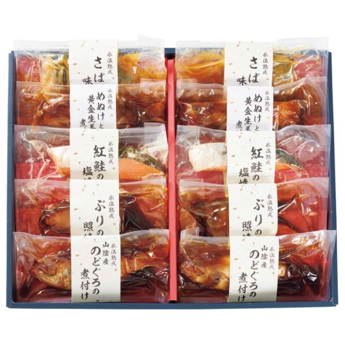 【NYG-10】【お中元】氷温熟成 煮魚・焼魚ギフト-承り締切:2025年7月29日の説明画像2