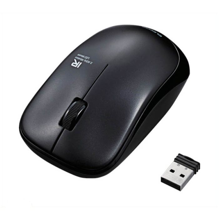 エレコム Bluetooth4.2 マウス M-TM10シリーズ BlueLEDマウス 薄型 トゥース 対応 4ボタン ポーチ付  ブルー┃M-TM10BBBU