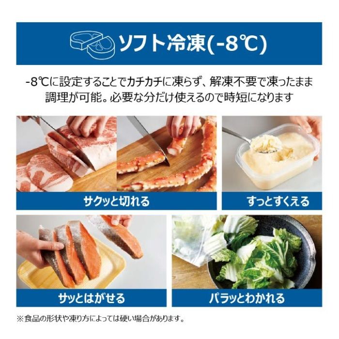 Haier(ハイアール) 226L前開きファン式冷凍庫 JF-NUF226B(W)の説明画像7