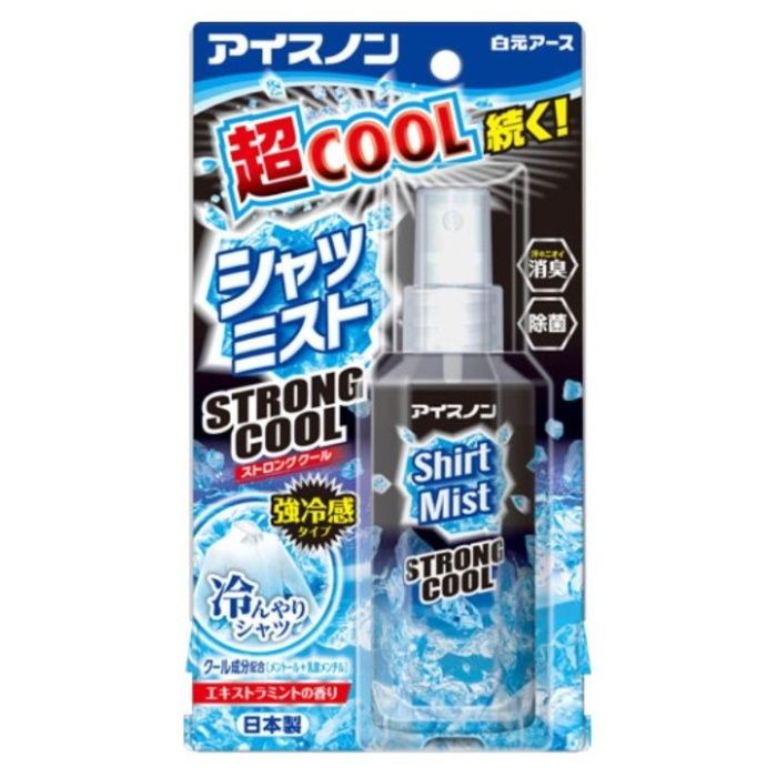 白元アース アイスノン シャツミスト ストロングクール 100ml