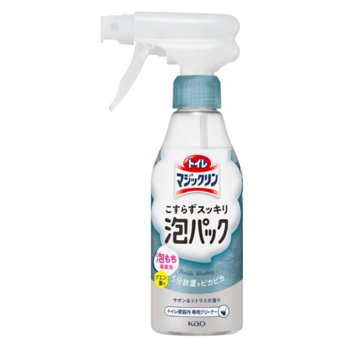 花王 トイレマジックリン こすらずスッキリ泡パック サボン&シトラスの香り 本体 300ml
