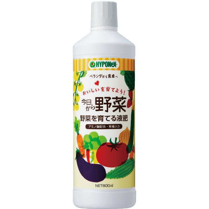 ハイポネックス 今日から野菜　野菜を育てる液肥 800ml