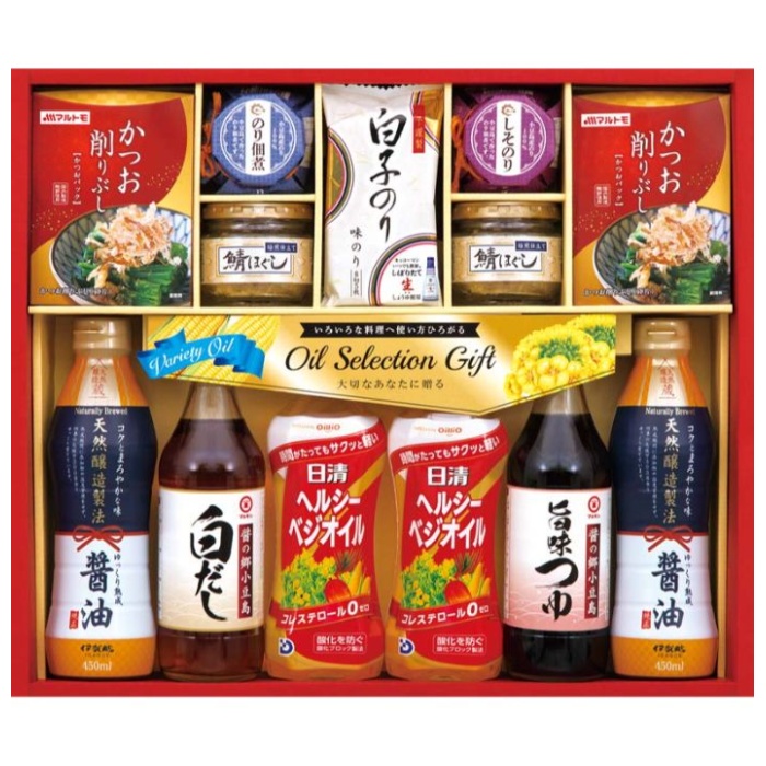 【SON-60AS】【お中元】日清オイル&調味料バラエティギフト-承り締切:2025年7月29日