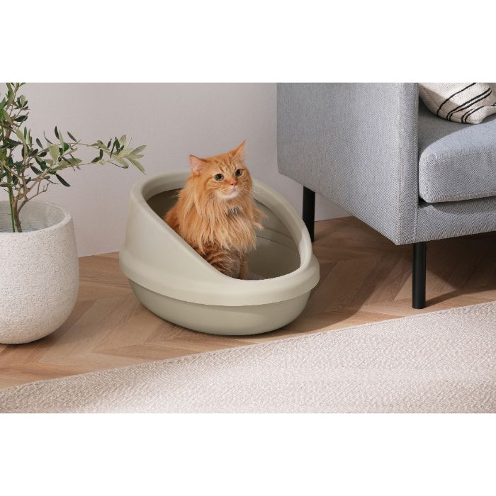 アイリスオーヤマ 猫のトイレ　ハーフカバー P-NE-500-Hの説明画像3
