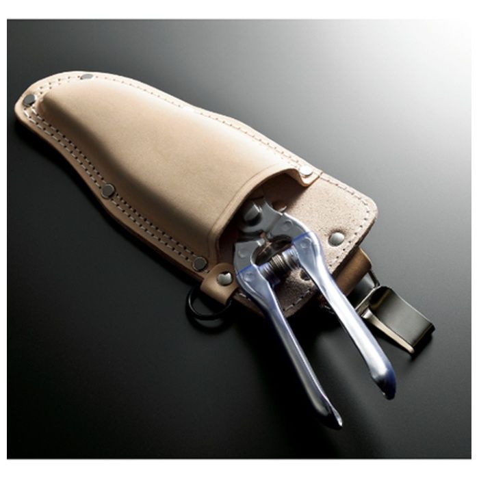 菊堂 剪定鋏ケース 大　Wカン付の説明画像2