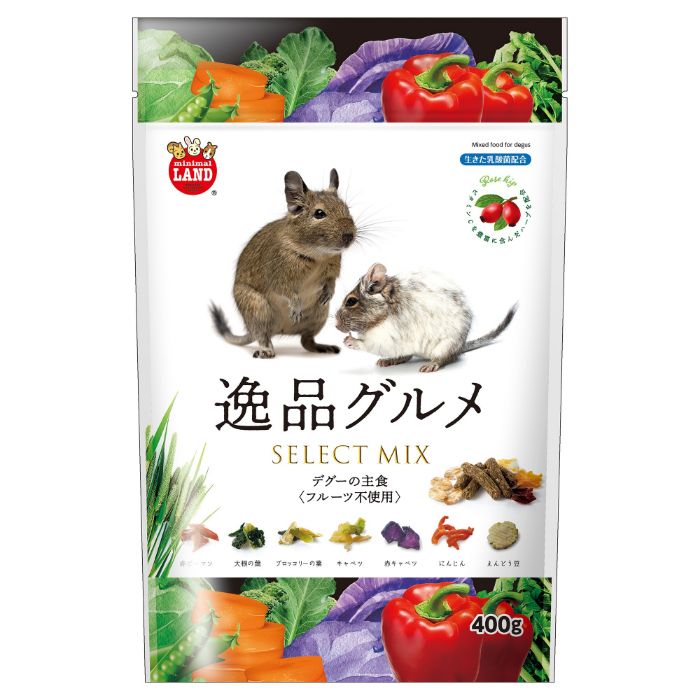 マルカン デグーの主食 逸品グルメ 400g