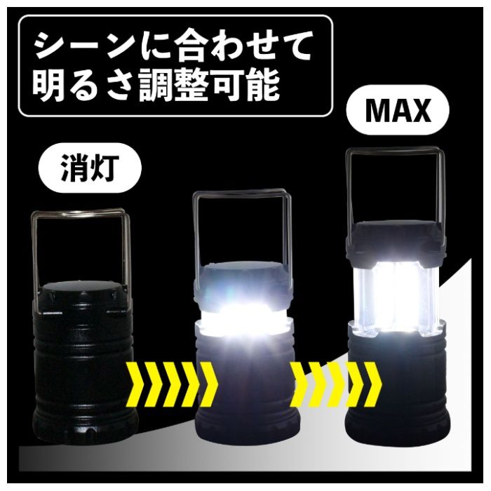 NFCひっパッとランタンLED電池式 NF-220DLの説明画像2