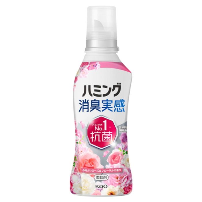 花王 ハミング消臭実感　心地よいローズ&フローラルの香り本体 510g