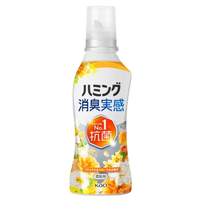 花王 ハミング消臭実感　リラックス&フローラルの香り本体 510g