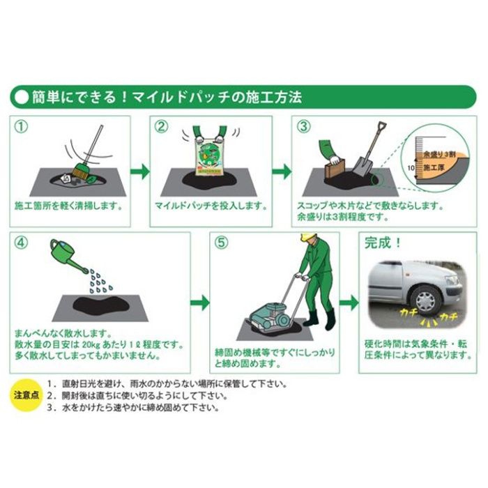 マイルドパッチ 10kgの説明画像3