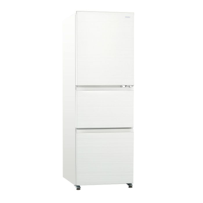 ハイアール 286L3ドアファン式冷蔵庫 JR-CV29C(W)