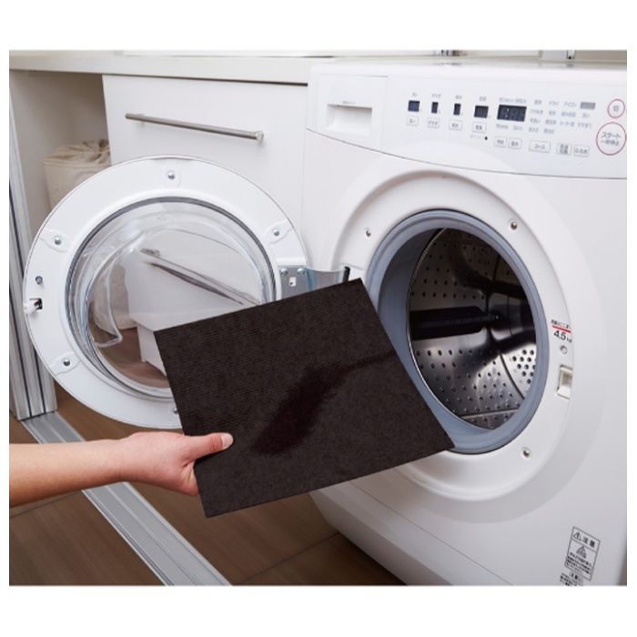ナフコ 吸着マット 30×30cm カフェブラウン 9枚入り  N-CB-3001Dの説明画像3