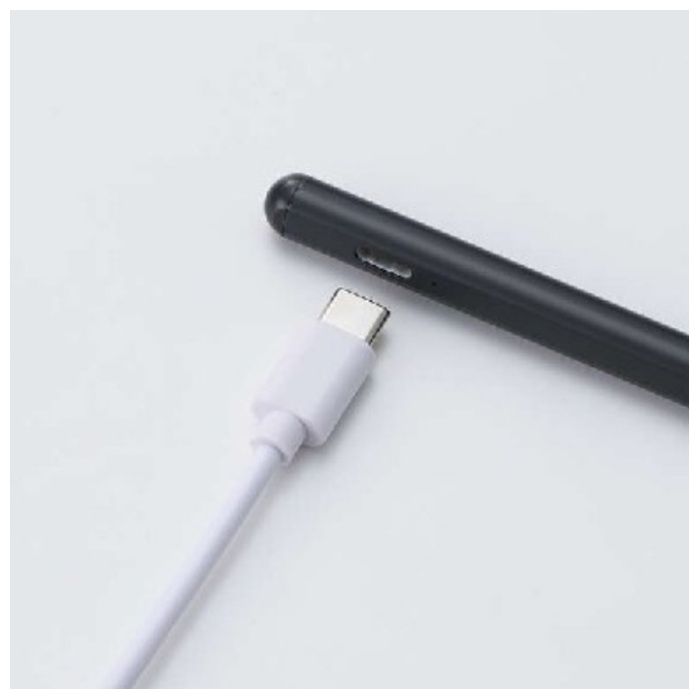ELECOM 汎用アクティブタッチペン(急速充電モデル) P-TPACST05BKの説明画像4