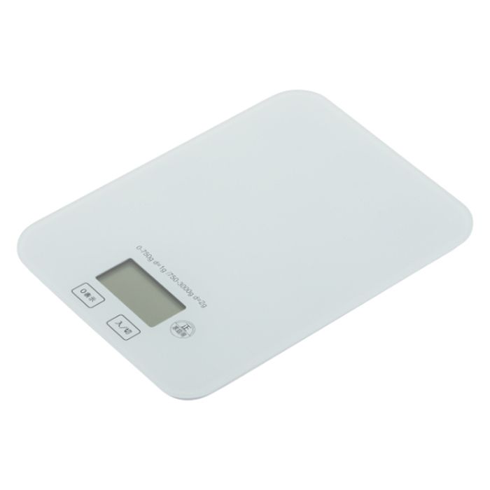 デジタルキッチン計り 3kg ガラス天板の説明画像3