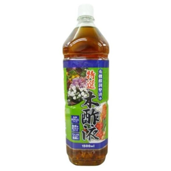 トヨチュー 有機酸調整済み特選木酢液 1500ml