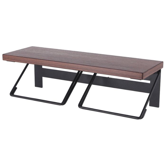 トイレットペーパーホルダー 2ロール BR×BK