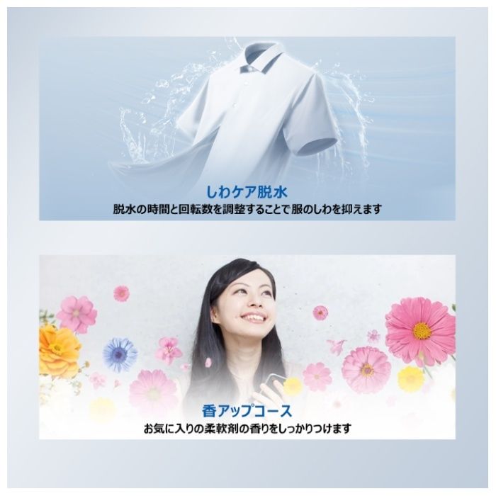 Haier(ハイアール) 10kgDD全自動洗濯機 JW-KD100A(W)の説明画像7