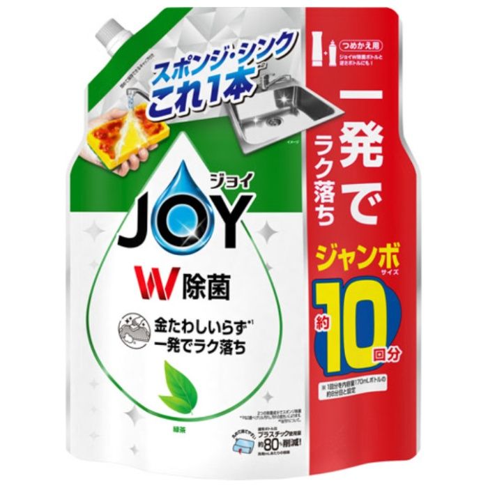 P&G 除菌ジョイ 緑茶詰替1300ml