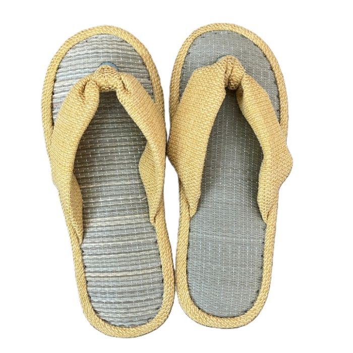 きらり畳スリッパ鼻緒YE Mサイズ