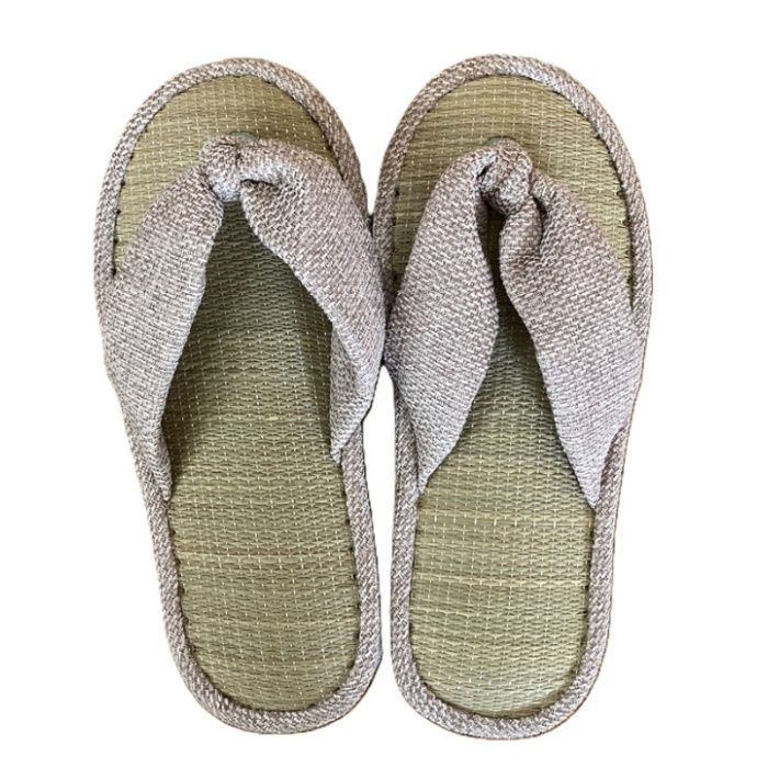 きらり畳スリッパ鼻緒BE Lサイズ